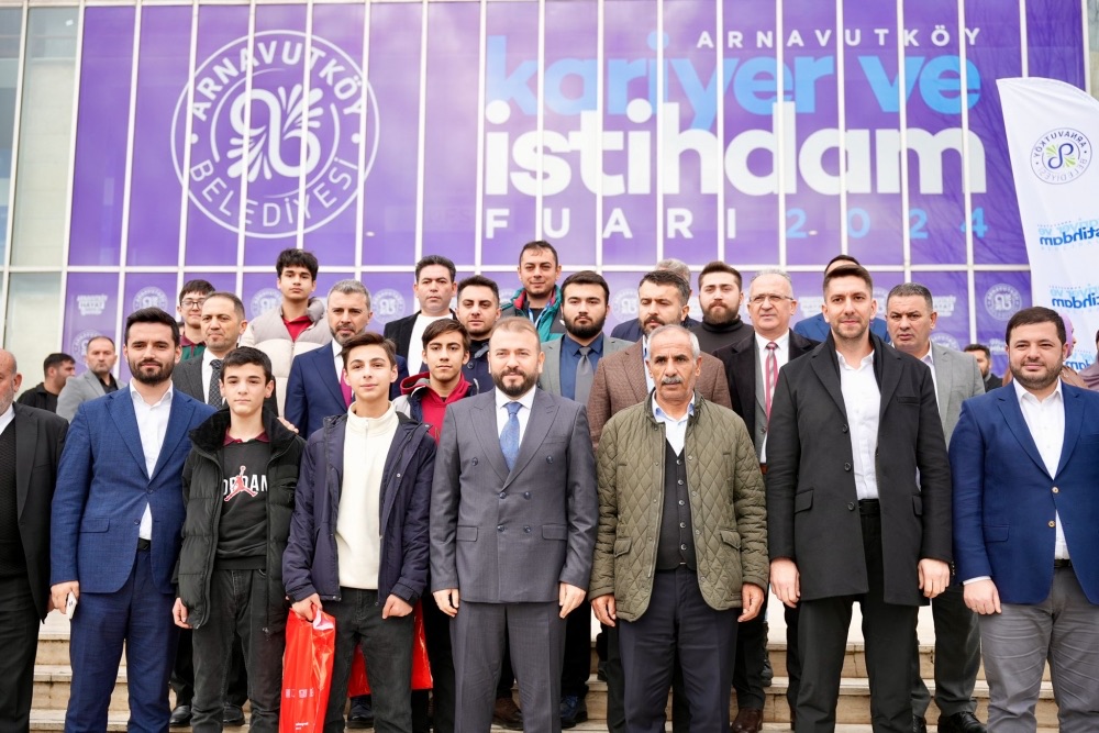 Backdrop: Kariyer ve İstihdam Etkinliği 2024 sahne arka fonu